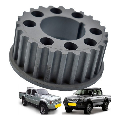 Engrenagem Virabrequim 24 Dentes L200 Pajero Hr K2500 2.5