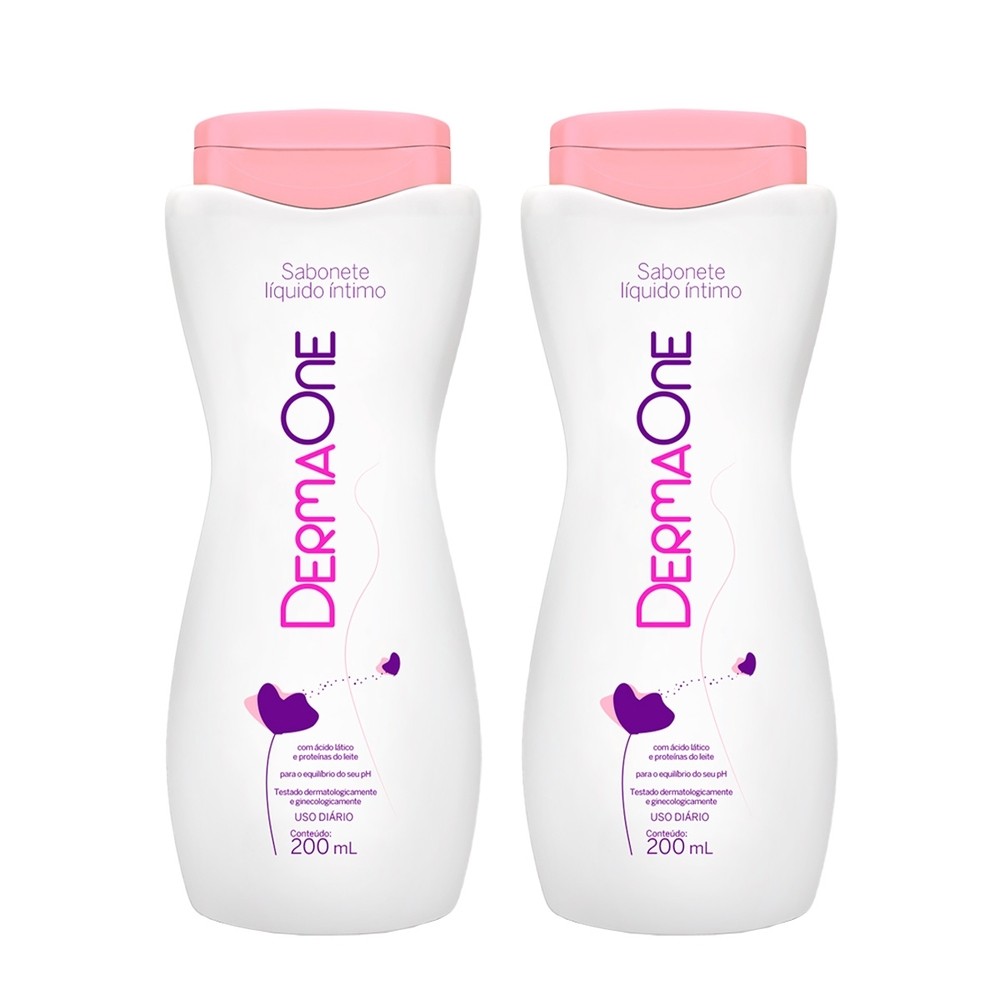 Kit 2 und Dermaone Sabonete Íntimo Tradicional 200ml
