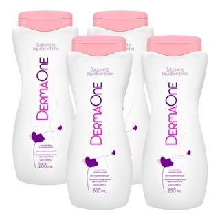 Kit 4 und Dermaone Sabonete Íntimo Tradicional 200ml em Oferta na Shopee