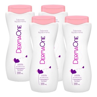 Kit 4 und Dermaone Sabonete Íntimo Tradicional 200ml em Oferta na Shopee