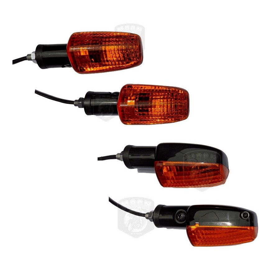 4 Pisca Cg 125 Titan 150 Laranja Mod Original Gvs Lampada em Oferta na Shopee