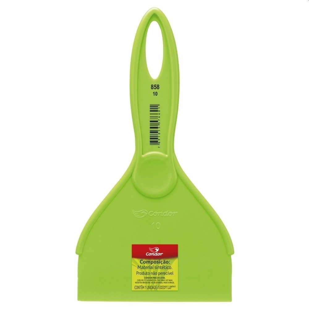 Espátula Plástica Condor Lisa 858 | 10cm  Embalagem com 12 Unidades em Oferta na Shopee