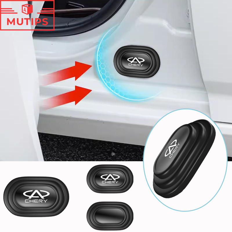 1/4/8/12 Pcs Chery Universal Car Amortecedor Tronco De Porta À Prova De Choque Som Para Tiggo 5x 8 7 Pro 4 Omoda 5 E5 TJ-1 Face QQ EQ1 EV 2024