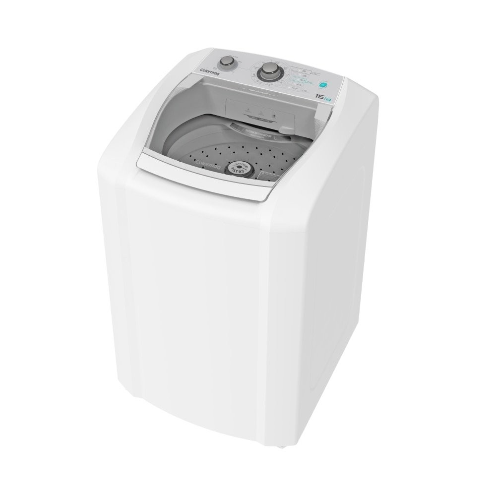 Máquina de Lavar Roupas 15 Kg Colomarq LCA | Sistema Antimanchas, Filtro Duplo de Fiapos, Branca - Home Appliances