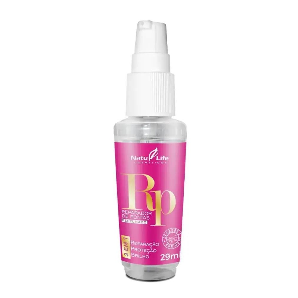 Óleo Reparador de Pontas Fórmula Vegana - Natulife - 29ml