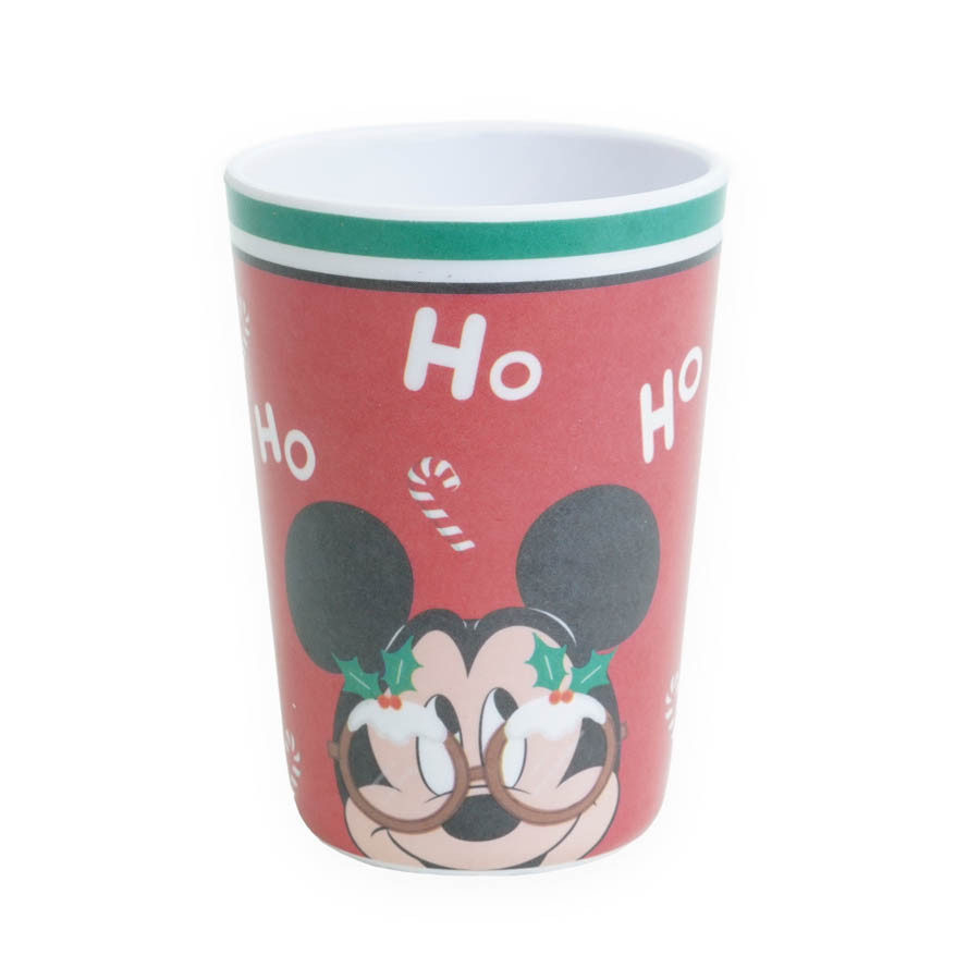 Copo de Bambu de Natal - Mickey Ho Ho Ho - 240ml - 1 unidade - Disney Original - Rizzo