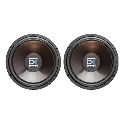 PAR ALTO FALANTE SUBWOOFER A300 12 POLEGADAS 300W RMS 4 OHMS DK AUDIO
