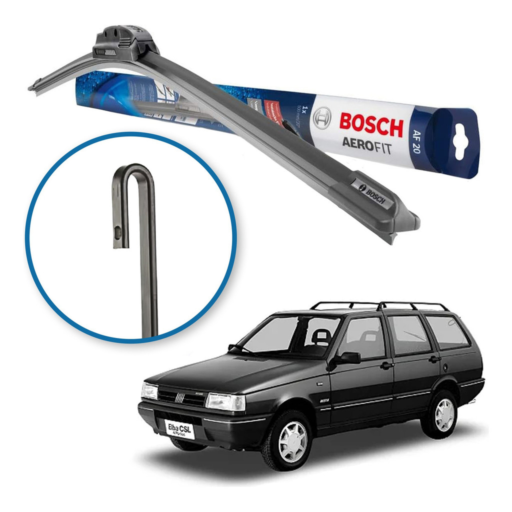 Palheta Limpador Parabrisa Original Bosch Fiat Elba 1985 A 1996 em Oferta na Shopee
