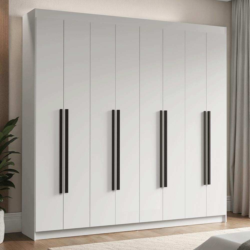 Guarda-Roupa Casal 8 Portas Batentes Venus Madesa B