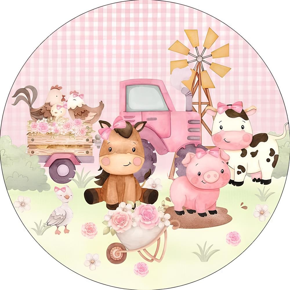 Capas Para Painel Festa Infantil Fazendinha Menino e Menina Chá de Bebê Mêsversário Tecido Sublimado1,50x1,50 e 50x50cm em Oferta na Shopee