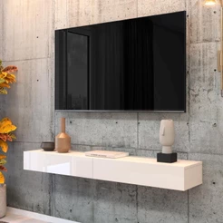 Rack Suspenso Para Painel Ou Tv Até 75" 2 Portas 1,60m