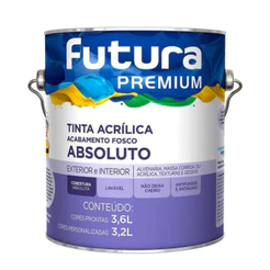 Tinta Absoluto Premium Branco 3,6L Futura