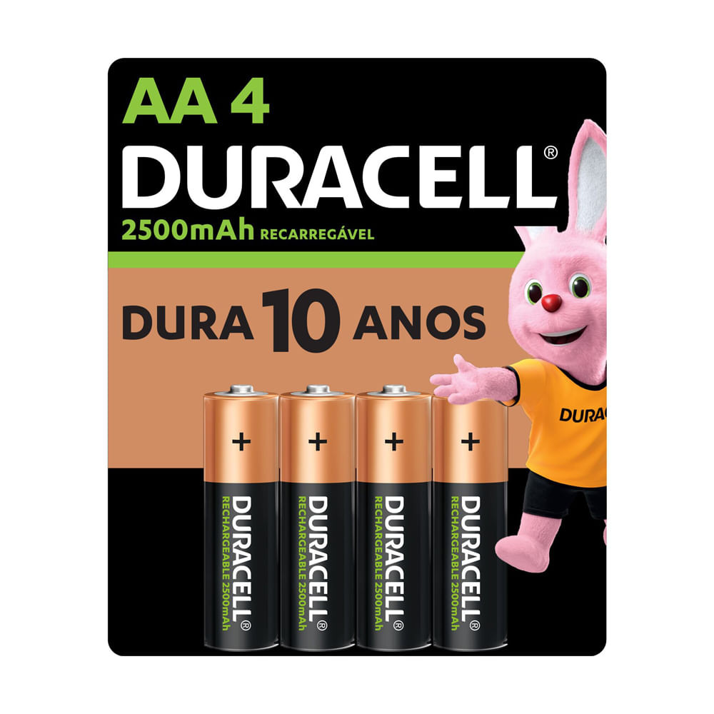 Pilha Recarregável Duracell 2500mah - Comprar com Melhor Preço em Baterias