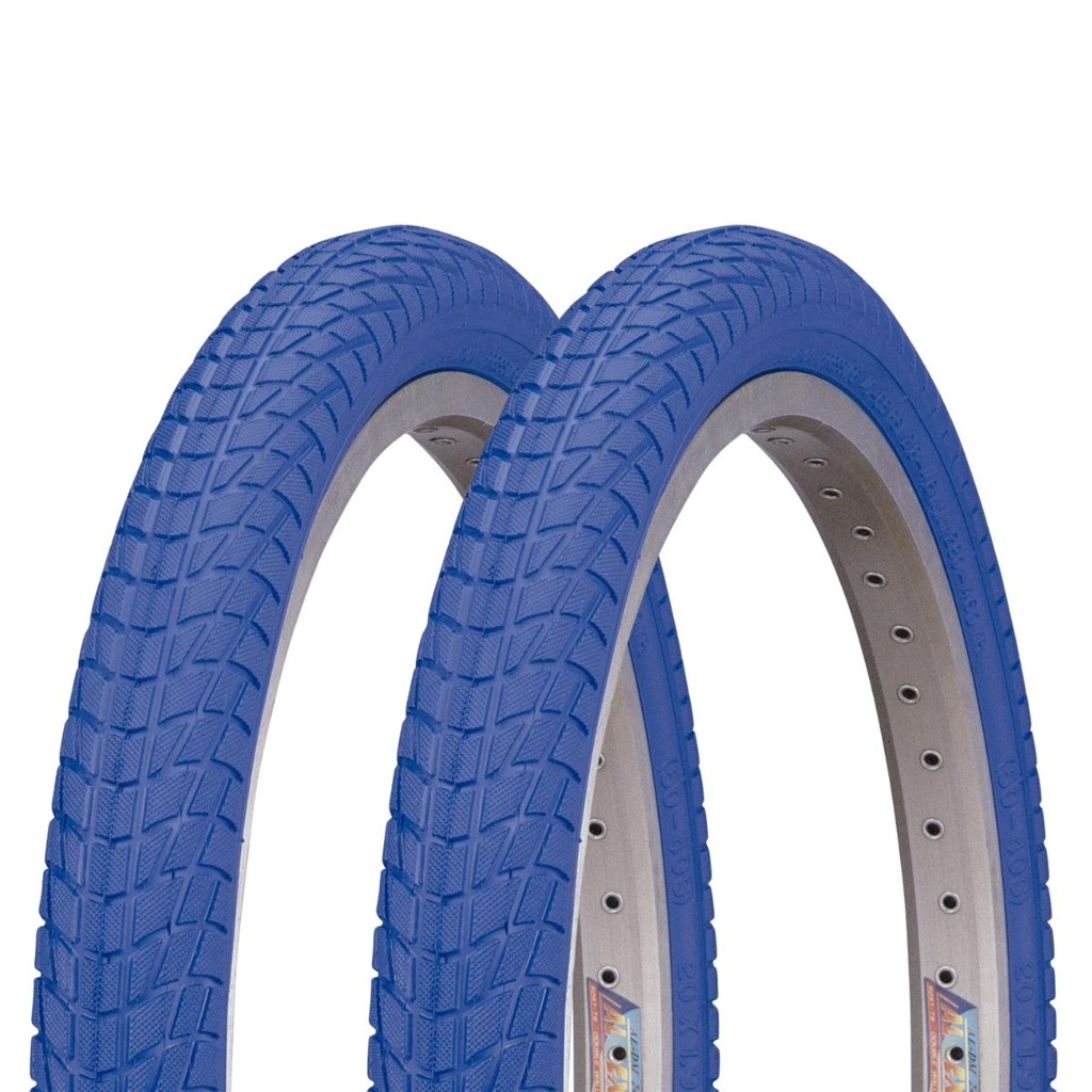 KIT 2 Pneus Kenda Kontact 20X1.95 Azul Bike Aro 20 BMX em Oferta na Shopee