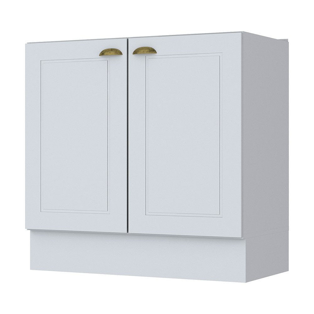 Balcão de Cozinha Henn Americana 80 cm sem Tampo 2 Portas - C355-05 em Oferta na Shopee