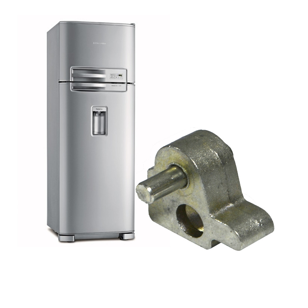 PINO DOBRADIÇA DA PORTA GELADEIRA ELECTROLUX DF41 DF45 DF46 DF47 DF49 DF50 DF50X DW50X | 72000458
