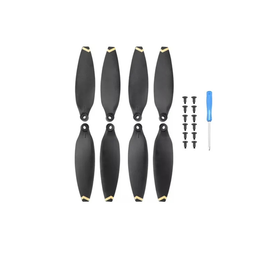 Kit 8 Hélices para Drone FIMI X8 Mini / V2 + Chave e Parafusos