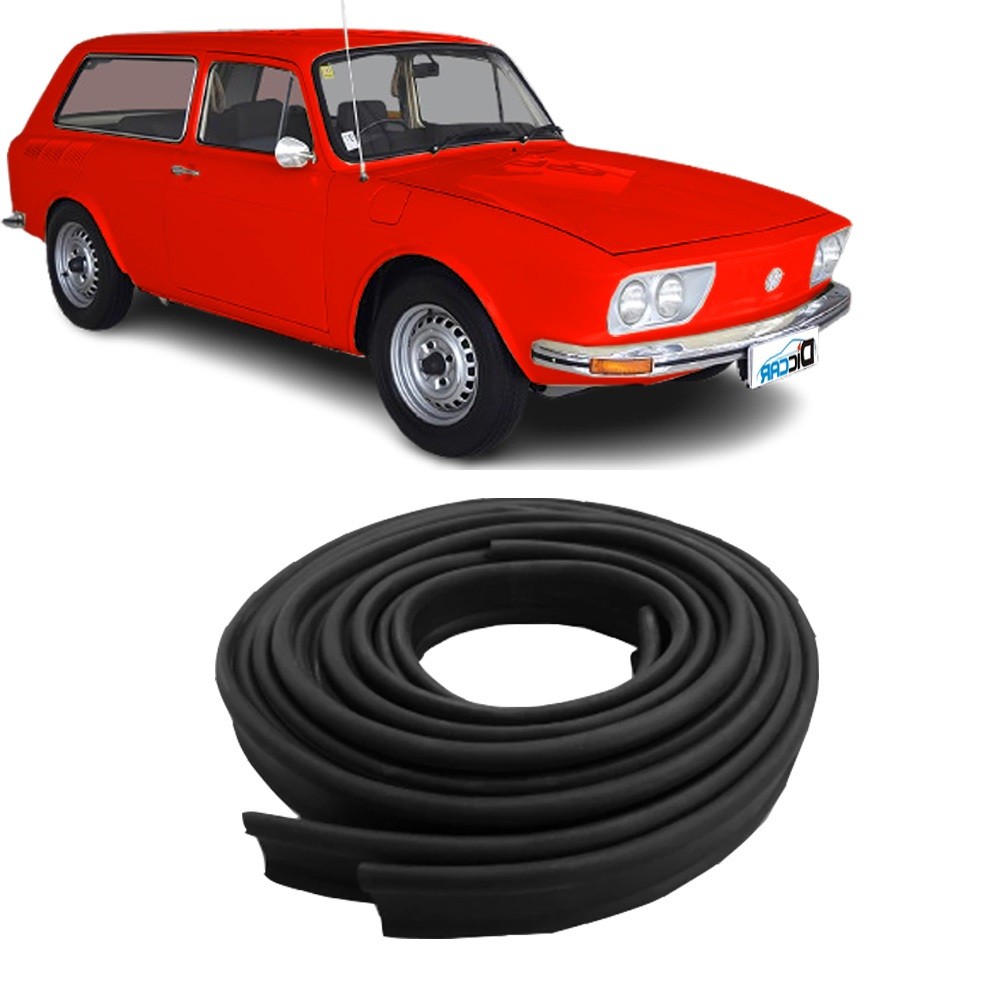 Jogo Borracha Guarnicao Chassis Assoalho Brasilia Variant