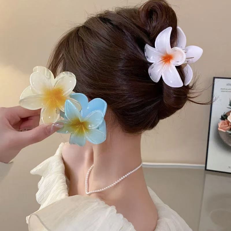 Kits Ate 12 Peças Grampos piranha De Cabelo Flor De Feriado De Praia Barrettes Alto Qualidade