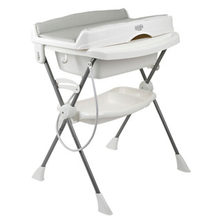 Banheira de Bebê Splash com Assento e Trocador Granito Cinza - Burigotto em Oferta na Shopee