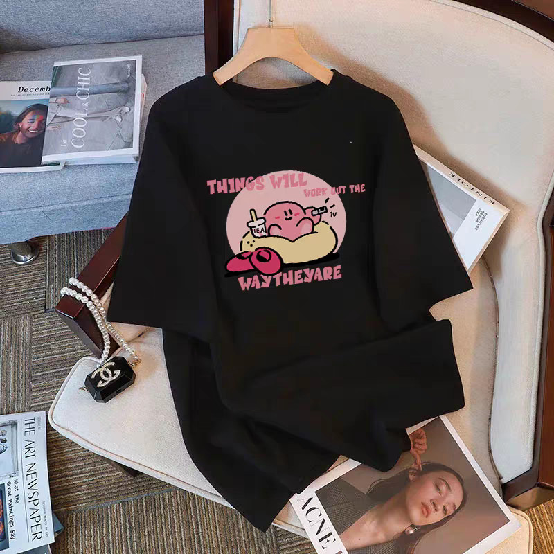 BR.Moonlight camiseta unissex oversized streetwear personagem cute slogan positivo estilo relax novo