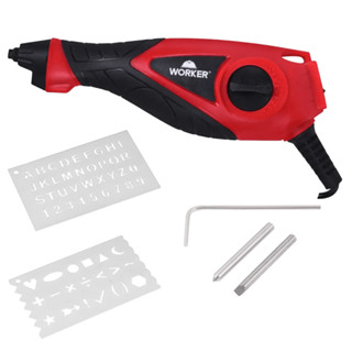 Gravador Elétrico Led para Metais Vidro Pedra Madeira Worker em Oferta na Shopee