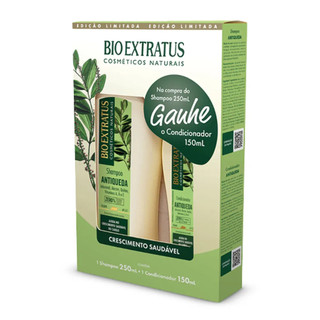 Kit Bio Extratus Antiqueda Jaborandi Shampoo 250ml + Condicionador 150ml
