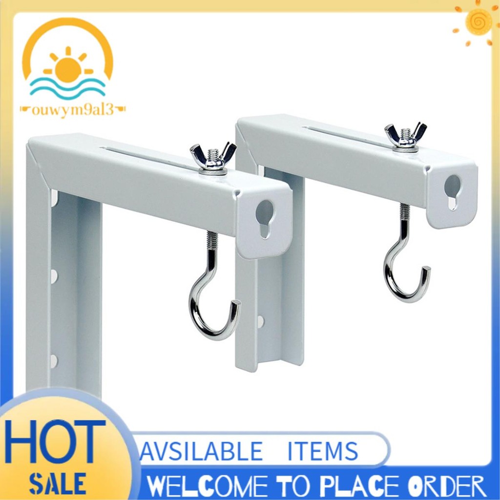 2 Peças Cabide De Cortina De Projetor Tela L-Suporte De Montagem De Extensão Ajustável em Oferta na Shopee