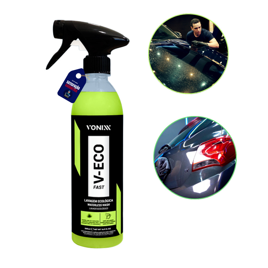 Produto Para Lavar Carro E Moto À Seco V-eco Vonixx