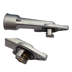 Carcaça Com Válvula Termostática Corsa Celta Meriva Onix