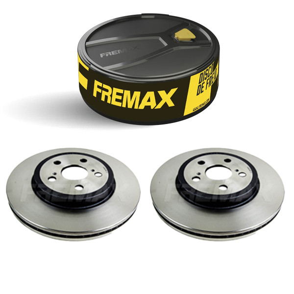 Par Disco De Freio Corolla 1.8 2.0 2001 Até 2021 Original Fremax