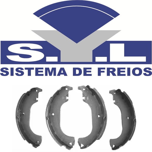 Sapata Lona Freio Fiat Doblo 2001 a  2021 Fiat Strada 2008 a 2020 Traseira Bosch SYL 203005