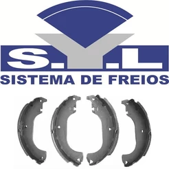 Sapata Lona Freio Fiat Doblo 2001 a 2021 Fiat Strada 2008 a 2020 Traseira Bosch SYL 203005