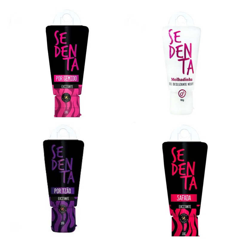 Gel Sedenta Molhada Sedenta Gemido Sedenta Por Tzao Lubrificante Feminino 18g Pepper Blend