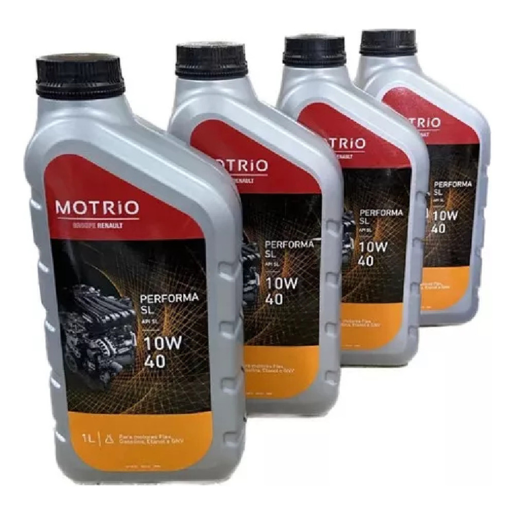 Kit 4lt Oleo Motrio 10w40 Homologado 8660089 Renault Scenic em Oferta na Shopee