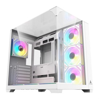 Gabinete Gamer Acegeek Viewmax, Mid-Tower, Lateral de Vidro, Branco, AG-VIEWMAX-WH em Oferta na Shopee