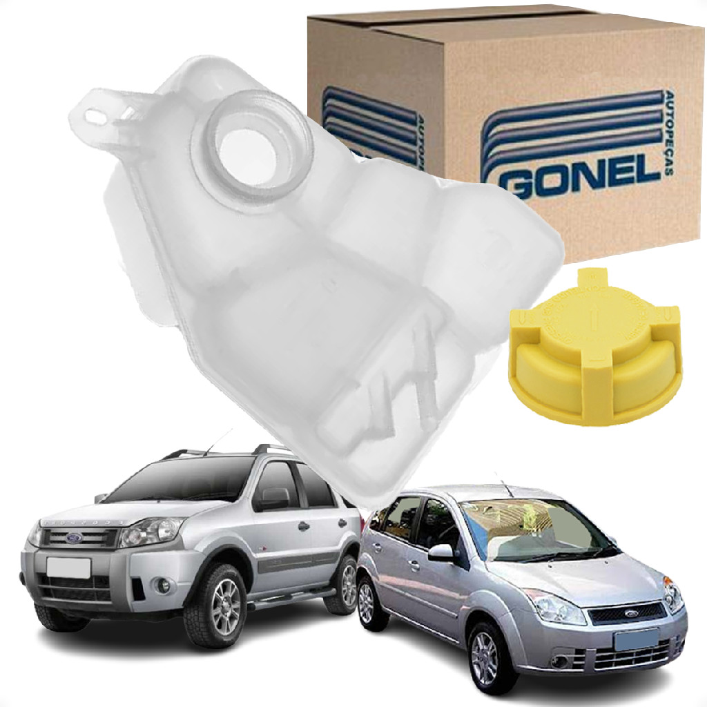 Reservatorio Agua Radiador C/Tampa Ford Ecosport Fiesta em Oferta na Shopee