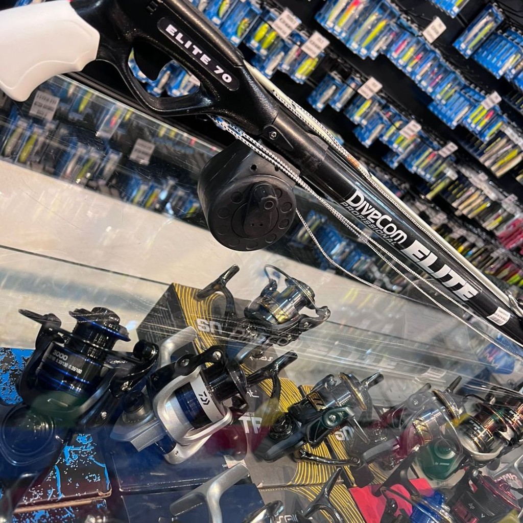 Arbalete DiveCom Elite Profissional Galvanizado 16mm Preto