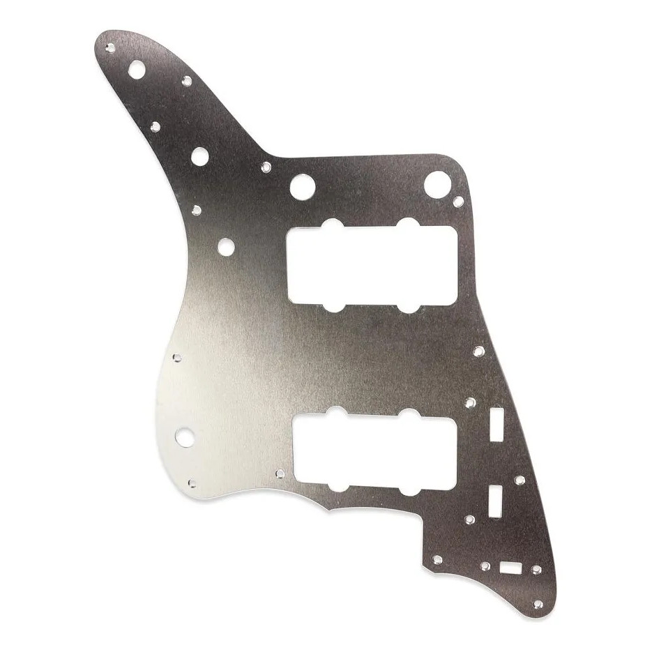 Escudo guitarra guitarra JAZZ MASTER X421 PRATA