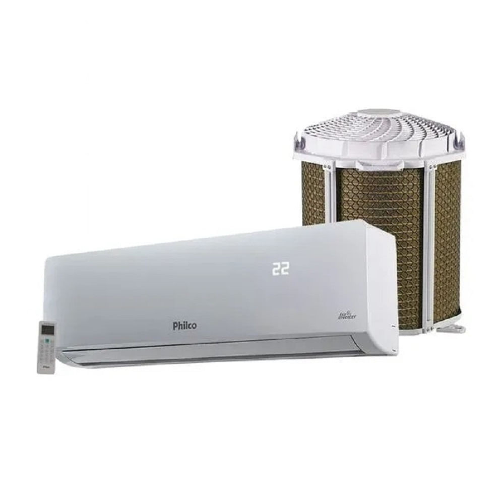 Ar Condicionado Split Hi Wall Inverter Philco 12000 BTU/h Quente e Frio PAC12QC – 220 Volts - Home Appliances