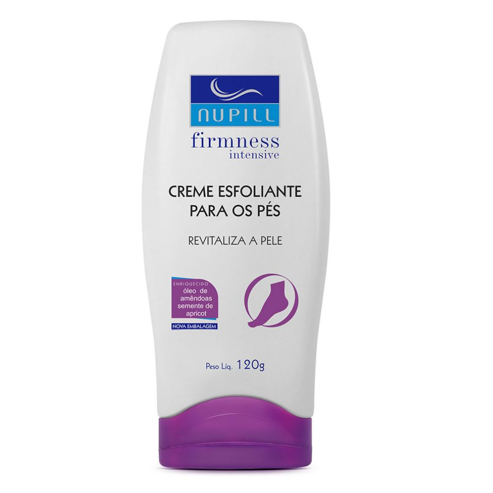 Creme Esfoliante Para Os Pes Nupill Firmeness Intensive Evitaliza A Pele 120g - Beauty