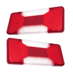 Kit 2 Lente Lanterna Traseira Iveco Daily Vertis 2008 A 2025 42555132 42555131 Direito Esquerdo