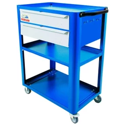 Carrinho Ferramentas Aberto Azul com 2 Gavetas C-03 Fercar