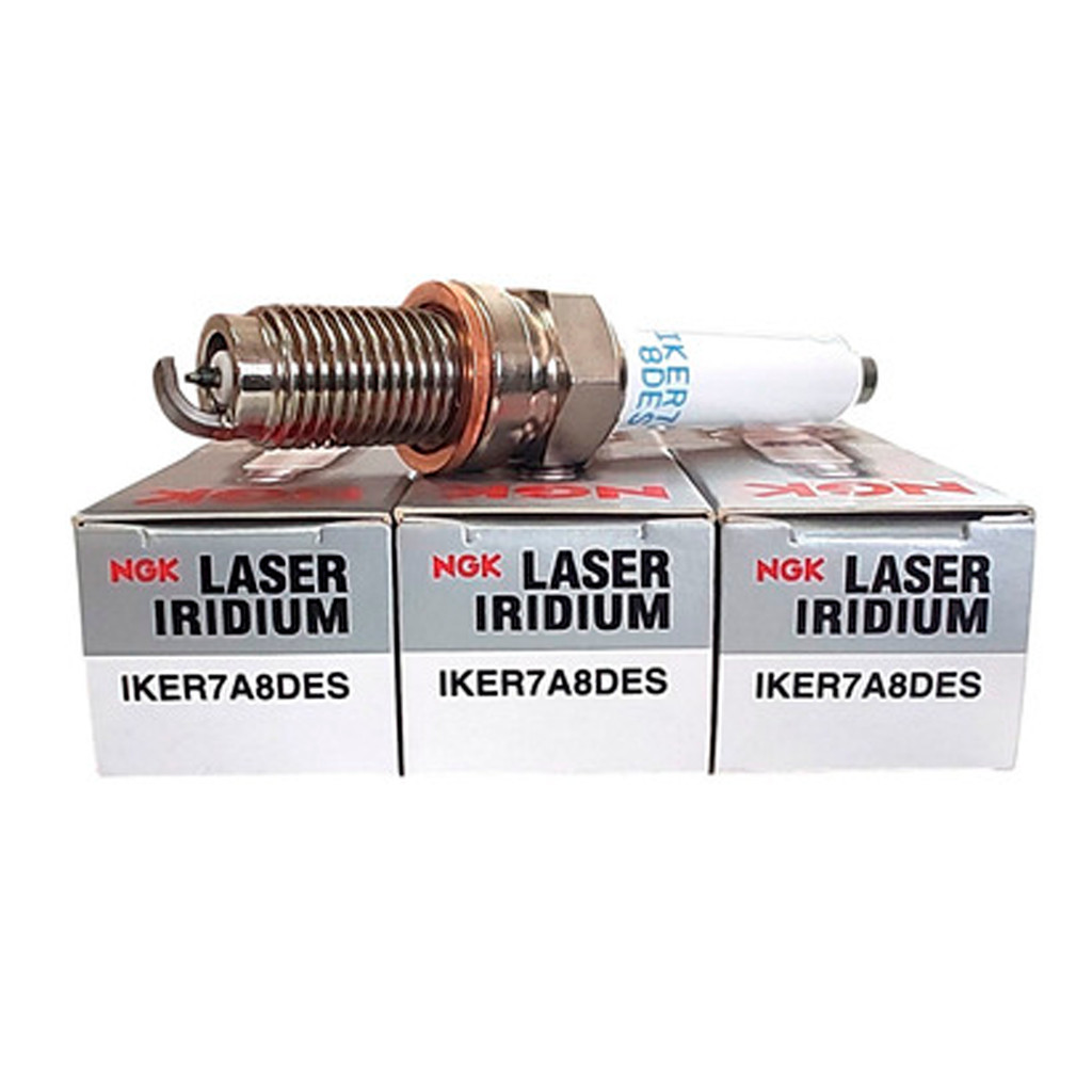 3 Velas NGK para Volkswagen Golf Nivus Polo T-Cross Virtus 1.0 12V TSI - Cod. IKER7A8DES