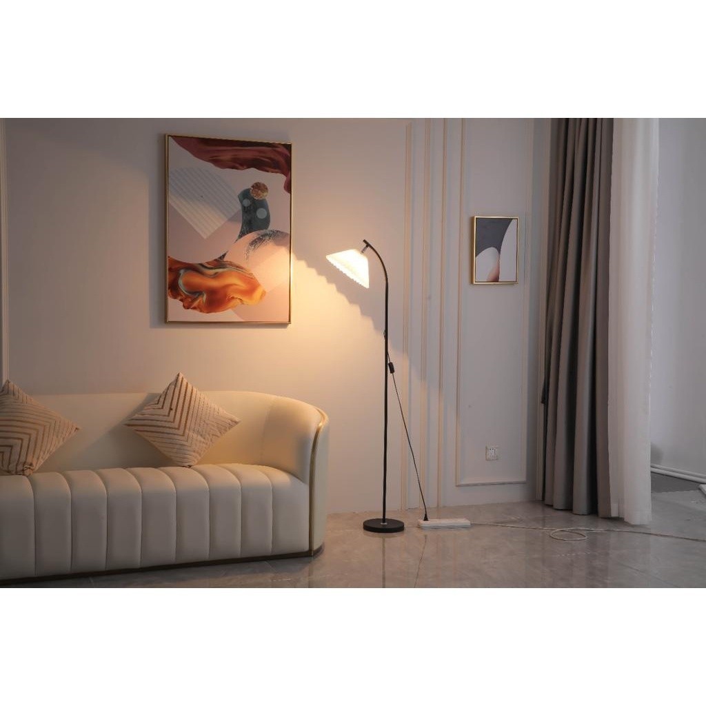 Luminária De Sala e Quarto 160 CM Para Leitura Iluminação Ambiente Abajur De Chão Casa e Escritório
