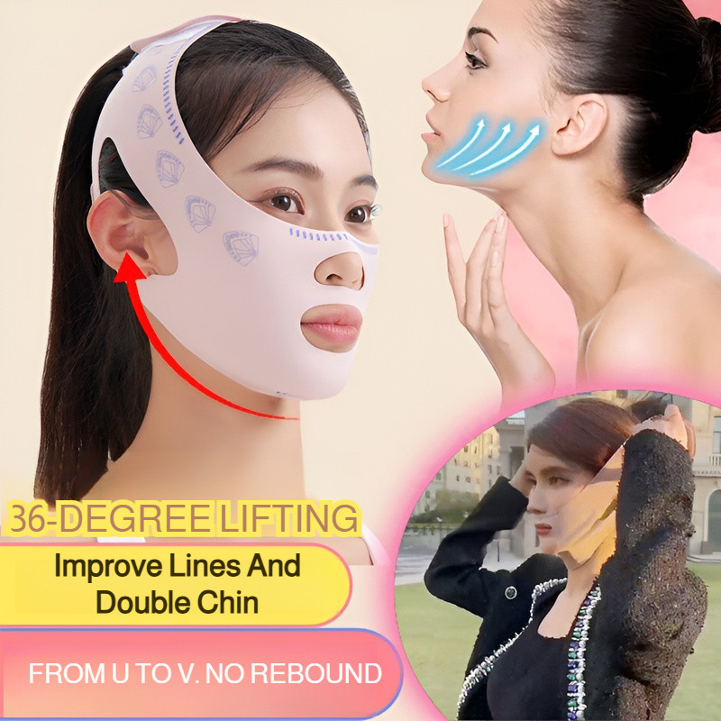 Produtos De Contorno Facial De Queixo Duplo Equipamento De Modelagem Full Face Lift Elasticidade Rindo Músculo Apple Ski