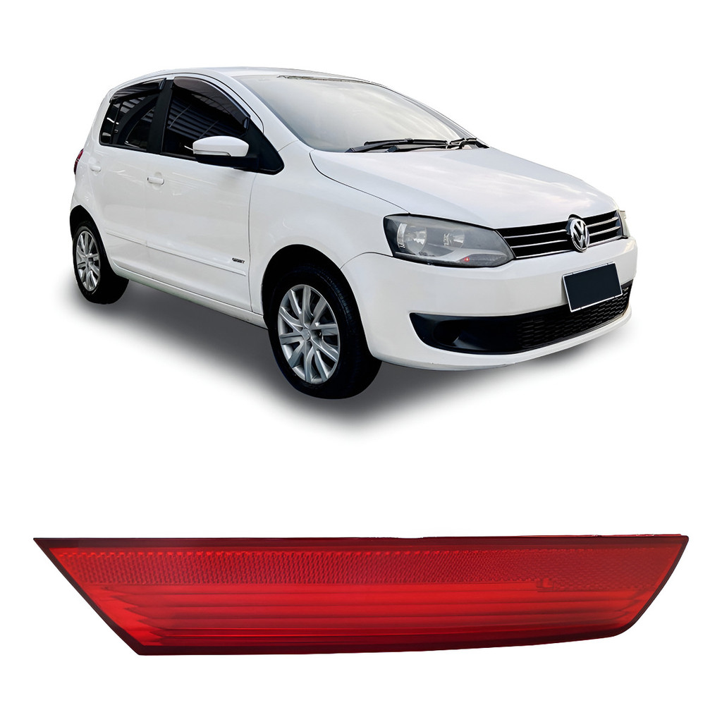 Refletor Olho De Gato Para-choque Vw Fox 2011 2012 2013 Ld