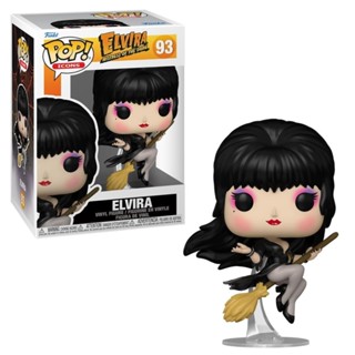 Boneco Funko Pop! Elvira: A Rainha das Trevas na Vassoura em Oferta na Shopee