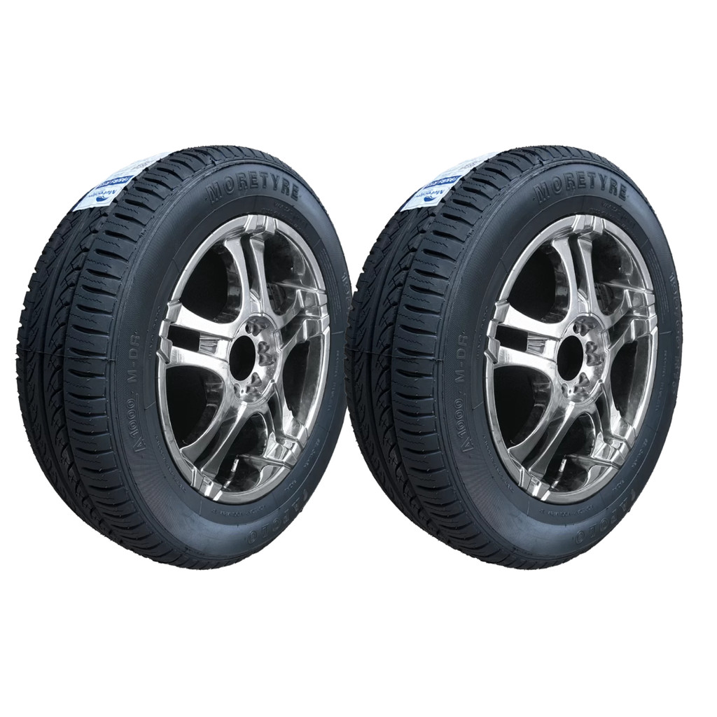 2 Pneu de carro remold 195/65 - R15 - Morecap - 2 anos de Garantia Corolla, Golf, Civic, Jetta, Fluence