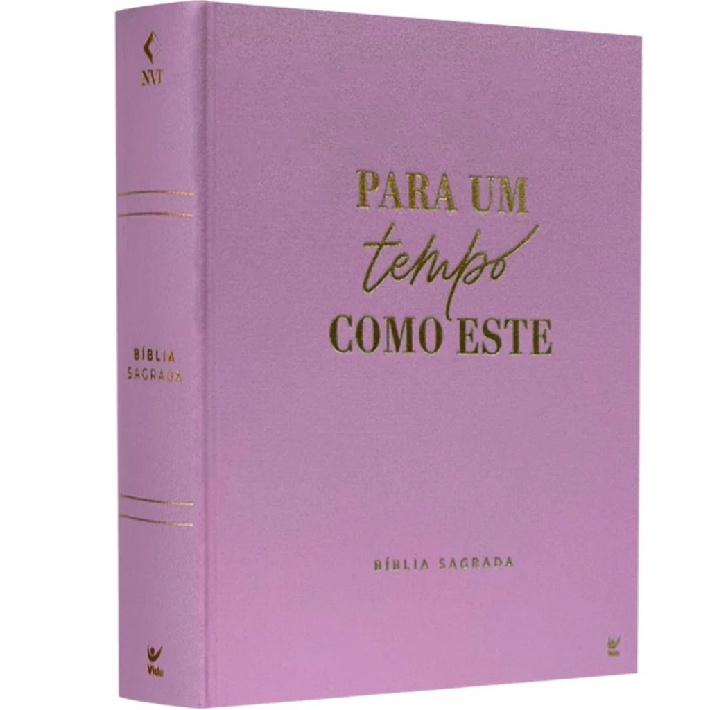 Bíblia Sagrada Mulheres | Viviane Martinello | NVT | Espaço para Anotações | Capa Dura Lilás